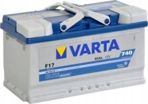 Battery VARTA Blue Dynamic F17, 80 Ah, 740 A, 175 x 315 x 175 mm 10