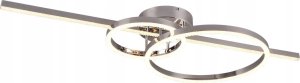 LED ceiling light TRIO Montilla, 40W, 2700-6000K, 6300lm, chrome, 100x12.5x40 cm 1