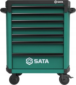 SATA WORKSHOP TROLLEY 7-DRAWERS PRO GREEN 299 pcs. 5