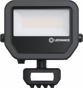 LED spotlight LEDVANCE FL GEN4 IP66 11/17W 4000K 1600/2400lm with motion sensor black 6
