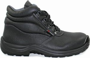 Work boots with metal protection 141P, insulated, black, size 45 1