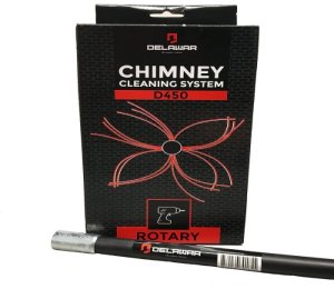 Chimney cleaning brush DELAWAR, DN450, rotary 1