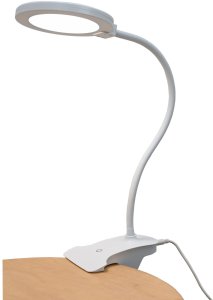 Table LED lamp with clamp G.LUX, 7W, 3000-5000K, 600lm, white color 1