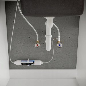 INVENA Magic sink faucet, with filter system, black 6