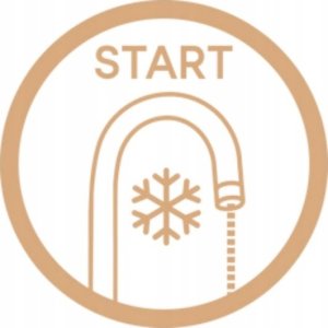 Sink mixer LIGARIA INVENA TREND, with flexible spout, black. 8