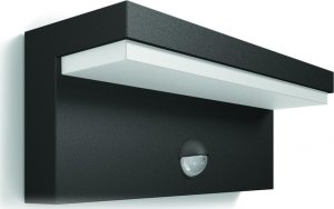 Wall LED outdoor light PHILIPS Bustan, IP44, 9W, 4000K, 1000lm, with motion sensor, anthracite color 5