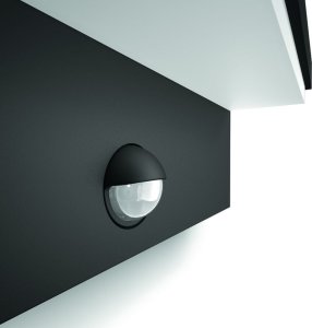 Wall LED outdoor light PHILIPS Bustan, IP44, 9W, 4000K, 1000lm, with motion sensor, anthracite color 7