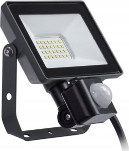 LED spotlight PHILIPS, IP65, 20W, 3000K, 1800lm, with motion sensor, black, 14x5.4x15.3 cm 1