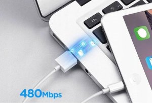 Kabel USB typ-C - USB typ-C eXtremestyle Ampere (2 m, biały) 3