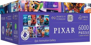 Trefl Puzzle Prime Disney Pixar Epic Animation Gallery 6000 elementów (81038) 2