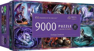 Trefl Puzzle Prime Fantasy Creatures 9000 elementow (81034) 1