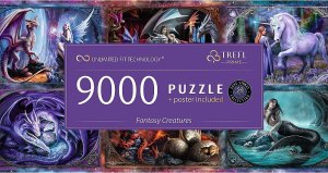 Trefl Puzzle Prime Fantasy Creatures 9000 elementow (81034) 5