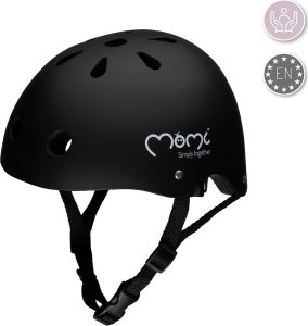 MoMi Kask MIMI czarny matowy 6