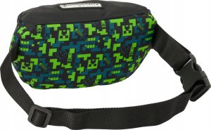 Saszetka Nerka Minecraft TNT CREEPER Czarna Regulowany Pasek Zamek Pojemna 2