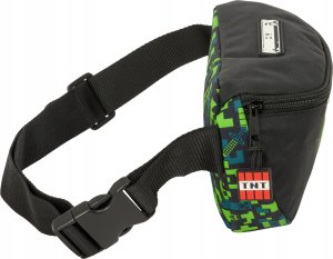 Saszetka Nerka Minecraft TNT CREEPER Czarna Regulowany Pasek Zamek Pojemna 3
