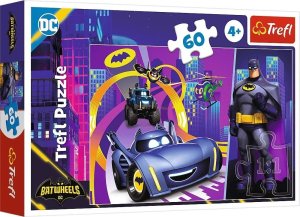 Trefl Puzzle Batman i jego pojazdy 60 elementów (17400) 1