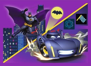 Trefl Puzzle 4w1 Discover Batwheels - łącznie 207 elementów (34658) 3