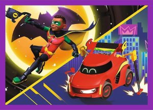 Trefl Puzzle 4w1 Discover Batwheels - łącznie 207 elementów (34658) 5