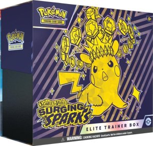 Zestaw Scarlet & Violet Surging Sparks Elite Trainer Box Pokemon TCG 1