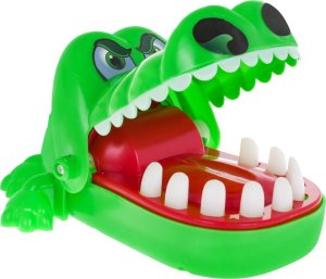 Mini Gra zręcznościowa "Krokodyl u dentysty" dla dzieci 3+ i dorosłych + Ćwiczenie refleksu 2
