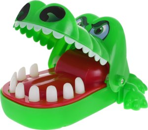Mini Gra zręcznościowa "Krokodyl u dentysty" dla dzieci 3+ i dorosłych + Ćwiczenie refleksu 3