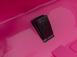 1PUNKT Auto terenowe OFF-ROAD 3.0 dla dzieci Różowy + Pilot + Pasy + Audio LED 14