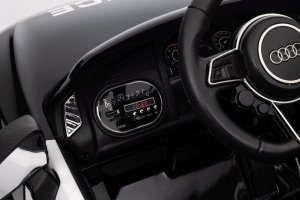 Audi R8 Policja na akumulator dla dzieci + Pilot + EVA + Wolny Start + MP3 LED 13