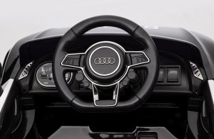 Audi R8 Policja na akumulator dla dzieci + Pilot + EVA + Wolny Start + MP3 LED 15