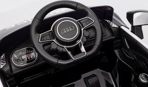 Audi R8 Policja na akumulator dla dzieci + Pilot + EVA + Wolny Start + MP3 LED 17