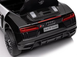 Audi R8 Policja na akumulator dla dzieci + Pilot + EVA + Wolny Start + MP3 LED 25