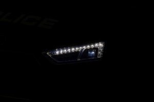 Audi R8 Policja na akumulator dla dzieci + Pilot + EVA + Wolny Start + MP3 LED 29