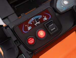 Pojazd Wózek Widłowy JCB Żółty 10