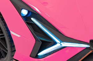 Pojazd Lamborghini SIAN Różowy 13