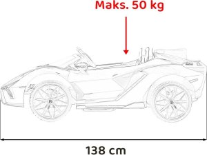 Pojazd Lamborghini SIAN Różowy 23