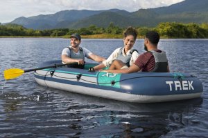 Ponton TREK X3 294 cm x 137 cm + Akcesoria BESTWAY 4