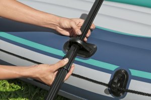 Ponton TREK X2, 232 cm x 118 cm + Akcesoria BESTWAY 2