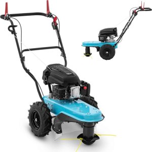 Kosiarka spalinowa żyłkowa do wysokiej trawy chwastów z napędem szer. 58 cm 3 kW Hillvert 1