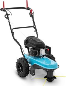 Kosiarka spalinowa żyłkowa do wysokiej trawy chwastów z napędem szer. 58 cm 3 kW Hillvert 2