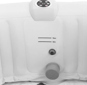 SPA ogrodowe Uniprodo ogrodowe dmuchane 110 dysz masujących 4 osobowe 600 l szaro - białe UNIPRODO 5