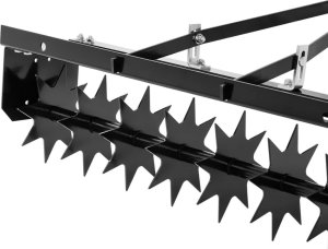 Wertykulator aerator do kosiarki 8 ostrzy 810 mm Hillvert 5