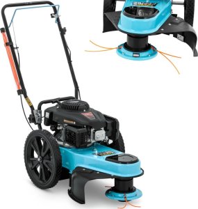 Kosiarka spalinowa żyłkowa do wysokiej trawy chwastów szer. 56 cm 3.7 kW Hillvert 1