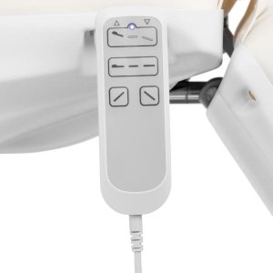 Fotel i krzesło kosmetyczne do masażu tatuażu spa 350 W białe - zestaw Physa 5