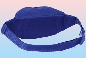 Saszetka Nerka FC Barcelona Niebieska Regulowany Pasek Zamek Pojemna 3