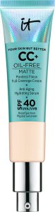 It Cosmetics Nadawanie matowości CC kremas Cc Oil Free Matte Spf40 Light 32ml 4
