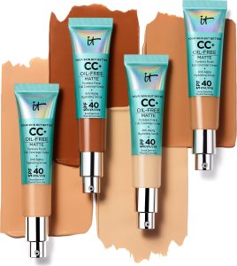 It Cosmetics Nadawanie matowości CC kremas Cc Oil Free Matte Spf40 Light 32ml 6