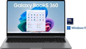 SAMSUNG Galaxy Book5 Pro 360 40,62cm 16Zoll Intel Ultra 7 256V 32GB LPDDR5x 512GB SSD Intel Arc W11P Grey 1