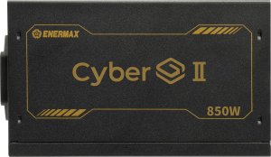 Zasilacz Enermax CYBERG II 850 Watt zasilacz ATX 3.1 PCIe 5.1 80 PLUS Gold nie modularny 120mm wentylator SB 105C japońskie kondensatory 5 lat gwarancji 5