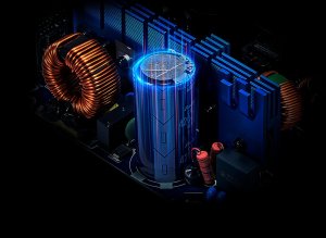 Zasilacz Enermax CYBERG II ATX3.1 PCI-e 5.1 750W Zasilacz 80Plus Gold nie 120mm wentylator SB 105C japońskie kondensatory 5J. gwarancja producenta 5