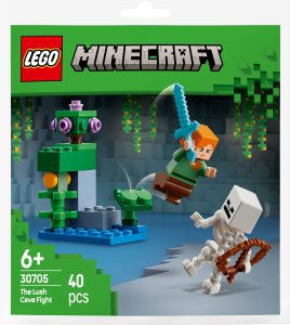 LEGO Minecraft Walka w bujnej jaskini (30705) 1