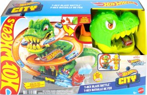 Mattel HW rinkinys „Dinozauras gaisrinėje“ (JBM73) 1